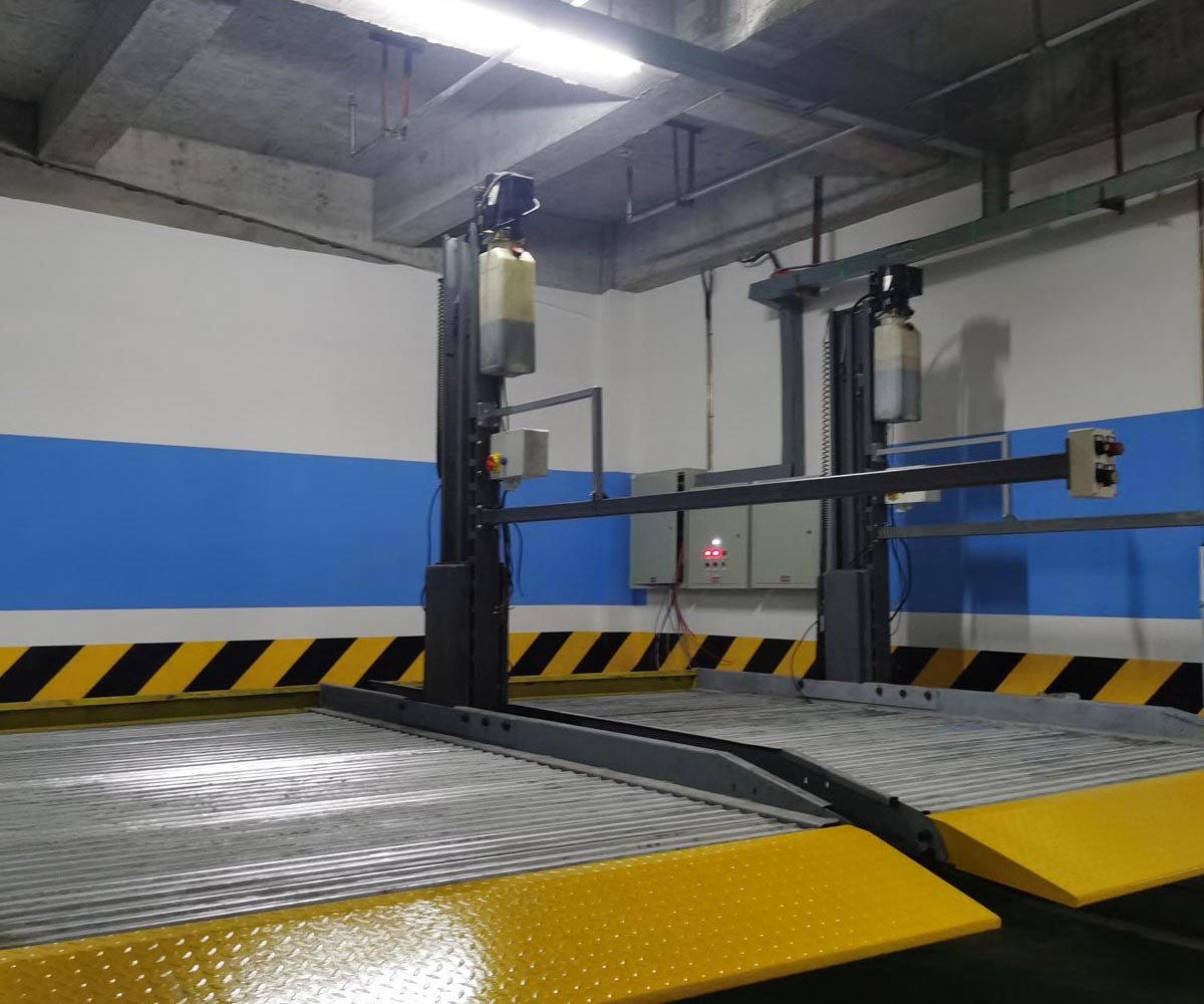 遵義升降橫移類機械式停車庫改造
