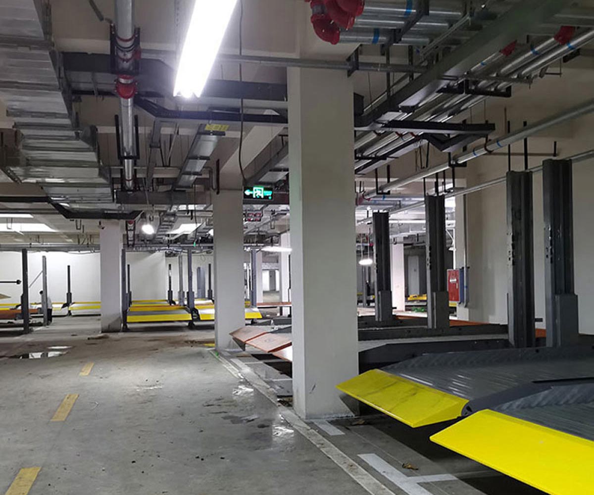 安順雙層升降式機(jī)械式立體車庫出租
