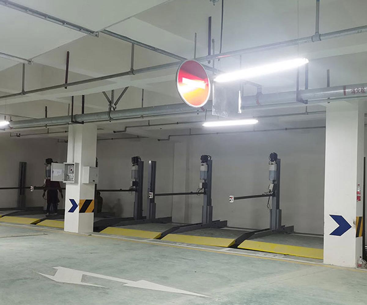 黔南三層升降橫移停車立體車庫回購