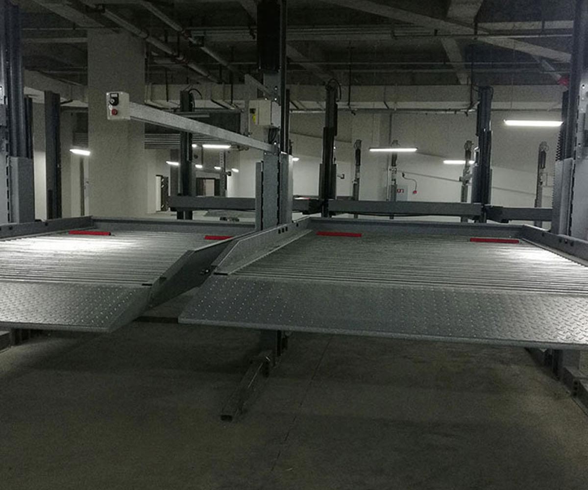 黔西南PSH左右橫移機械立體停車設備拆除