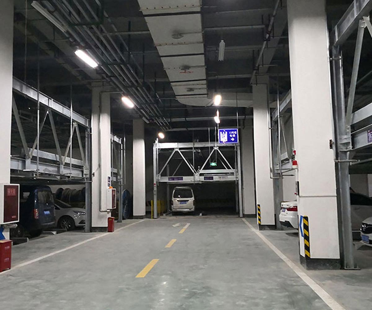 地下室簡易類機(jī)械立體停車設(shè)備過規(guī)劃