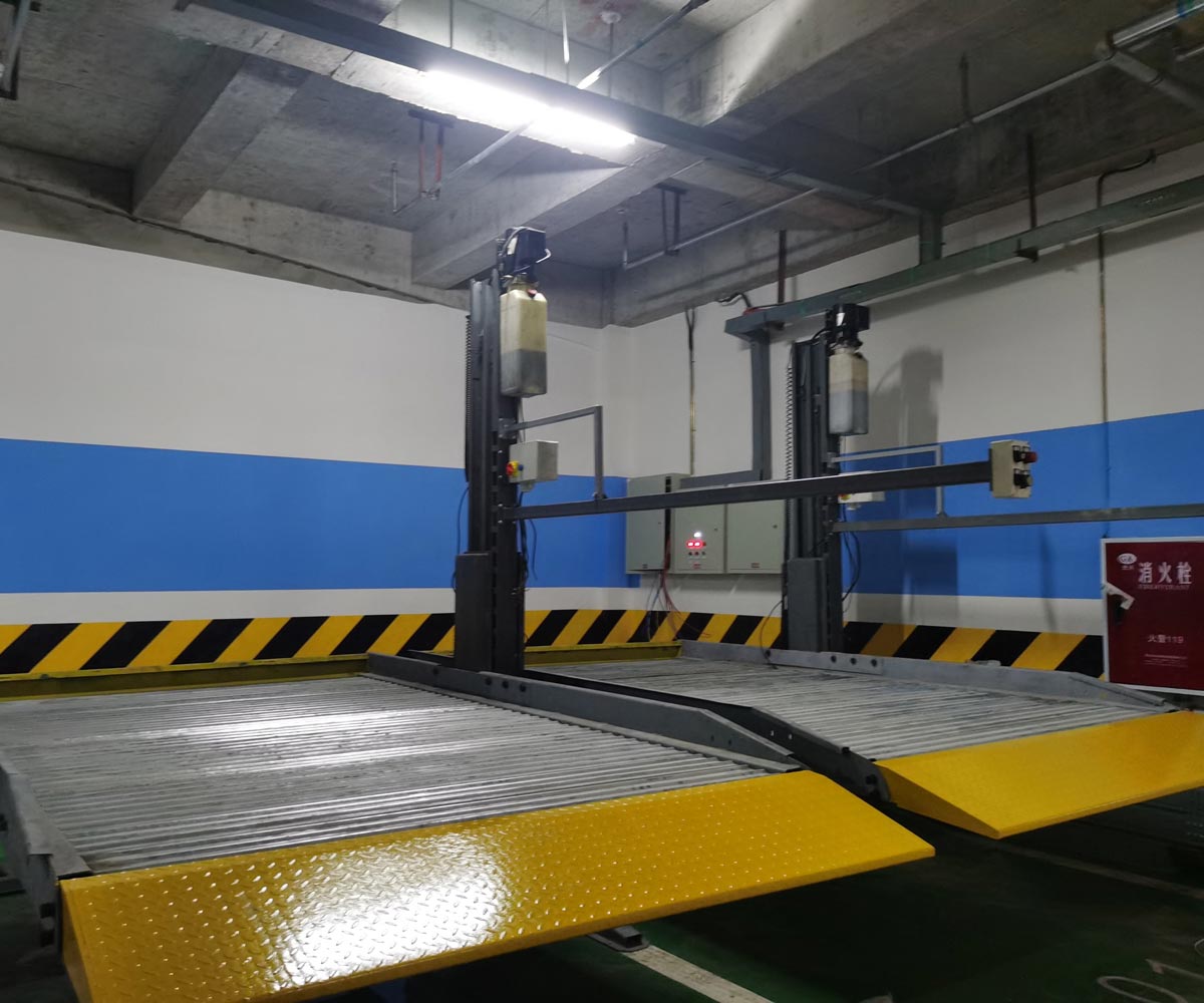 地下室簡易升降停車庫