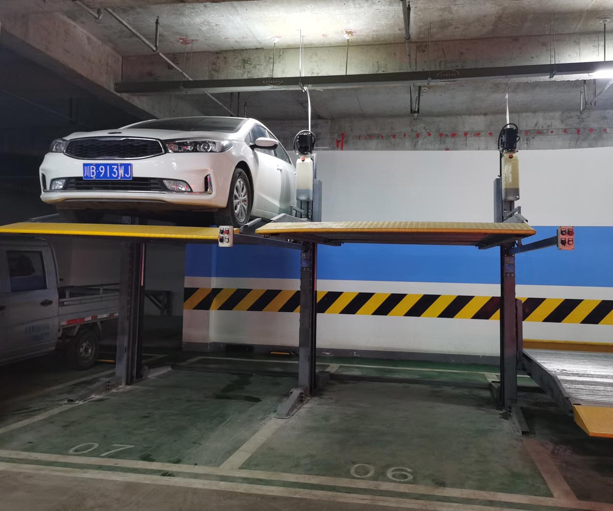 安順雙柱簡易類立體車位