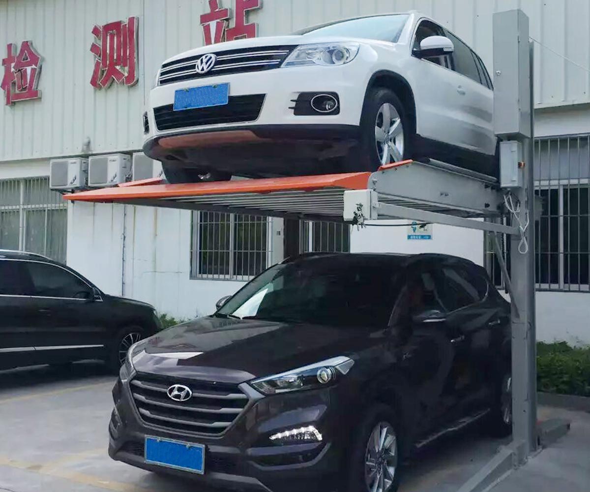 修文2層升降式機(jī)械停車(chē)設(shè)備