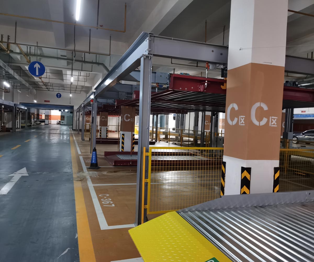 遵義地下室簡易類機械立體停車設備