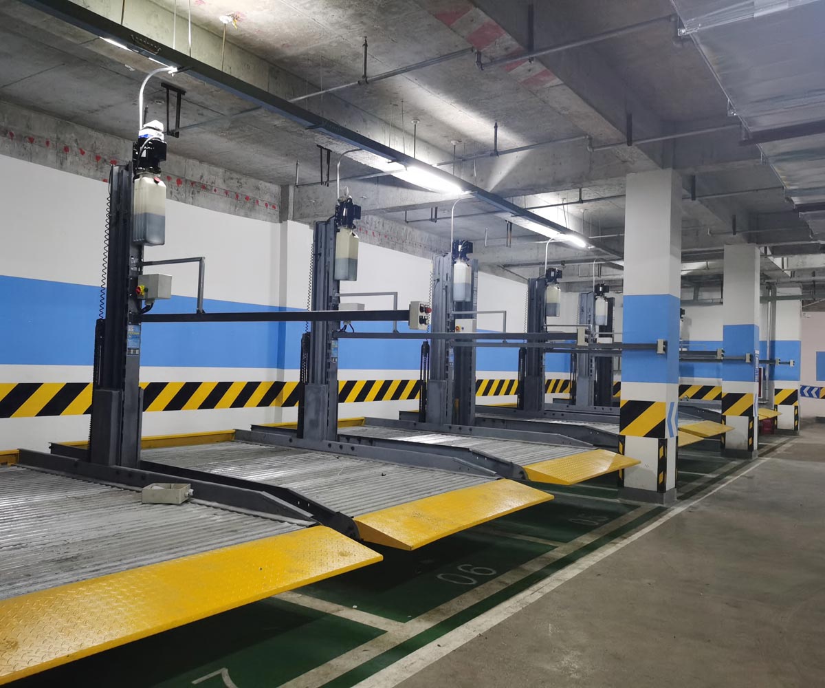 西秀地坑簡易升降立體車庫