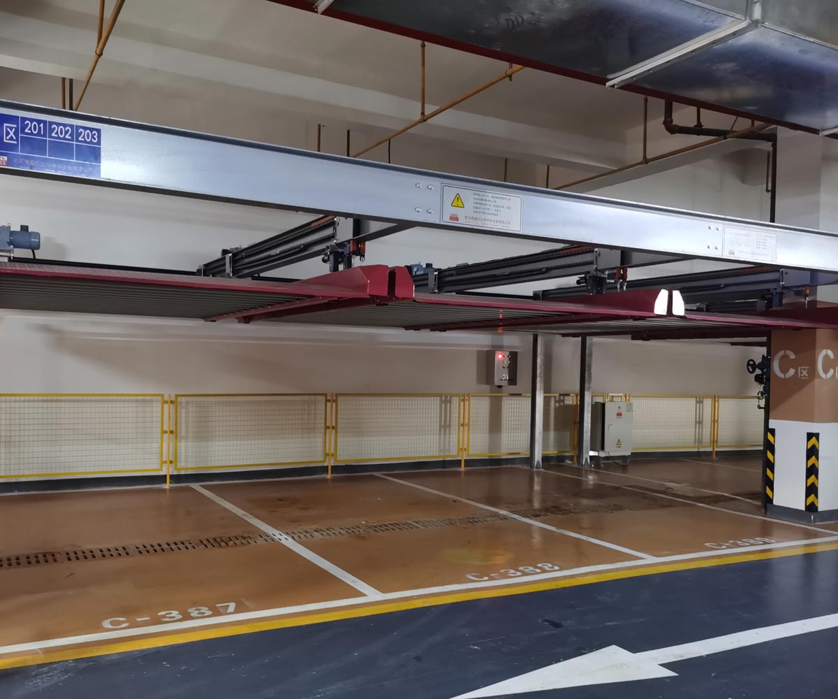 安順二層簡易升降類停車庫