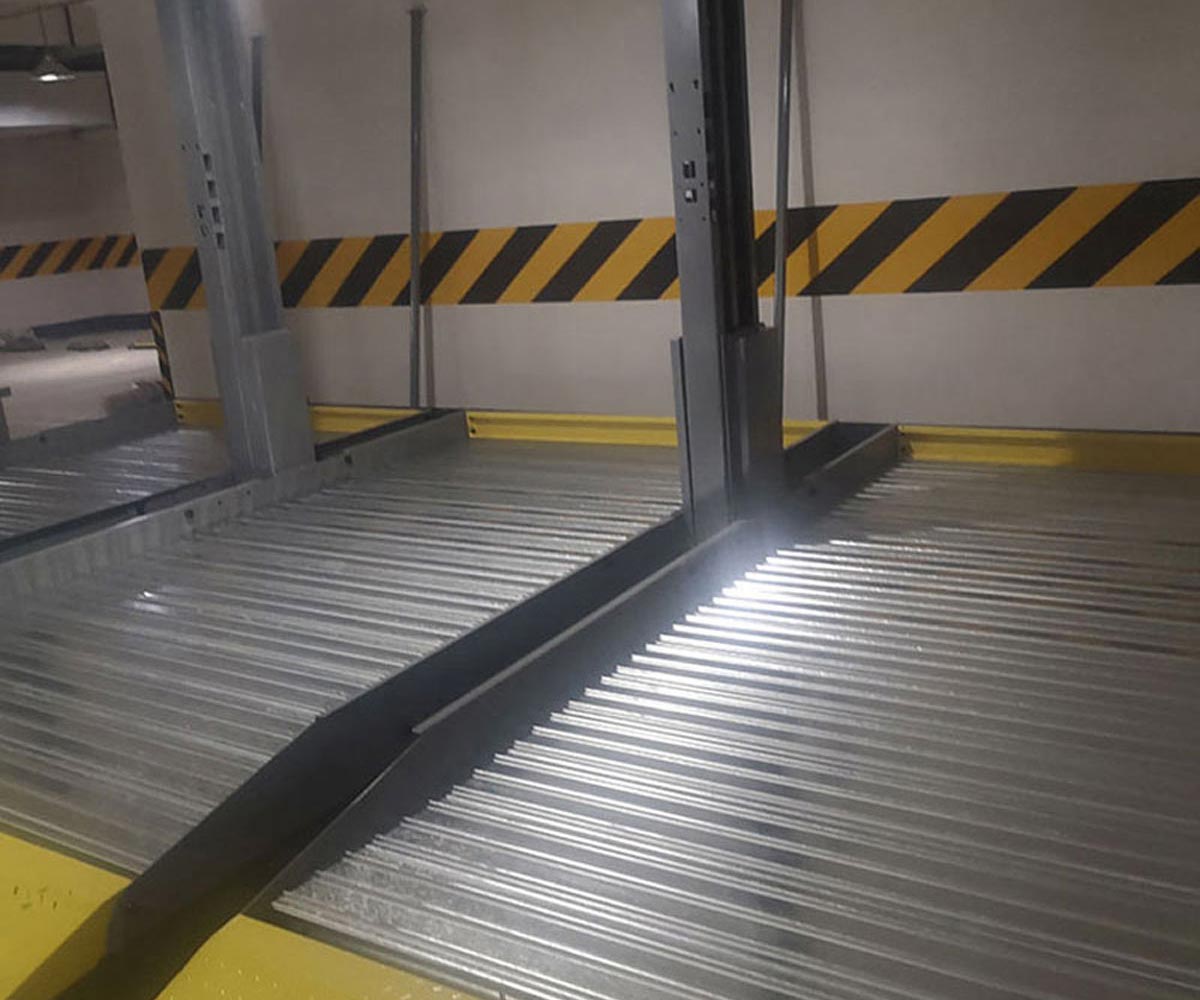 PSH二層升降橫移類停車設備（負一正一地坑式）技術參數