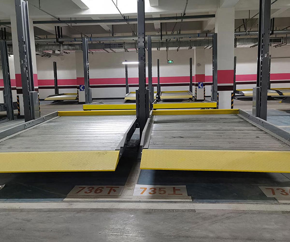 PJS俯仰式立體停車設備技術參數