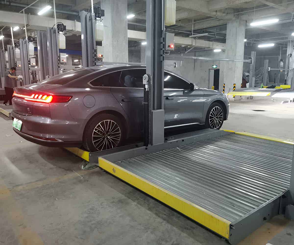 兩層機械立體停車設備部件回購與再利用