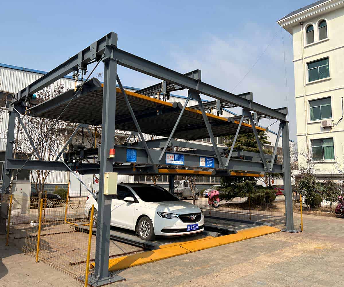 雙柱機(jī)械停車(chē)場(chǎng)移位操作指南