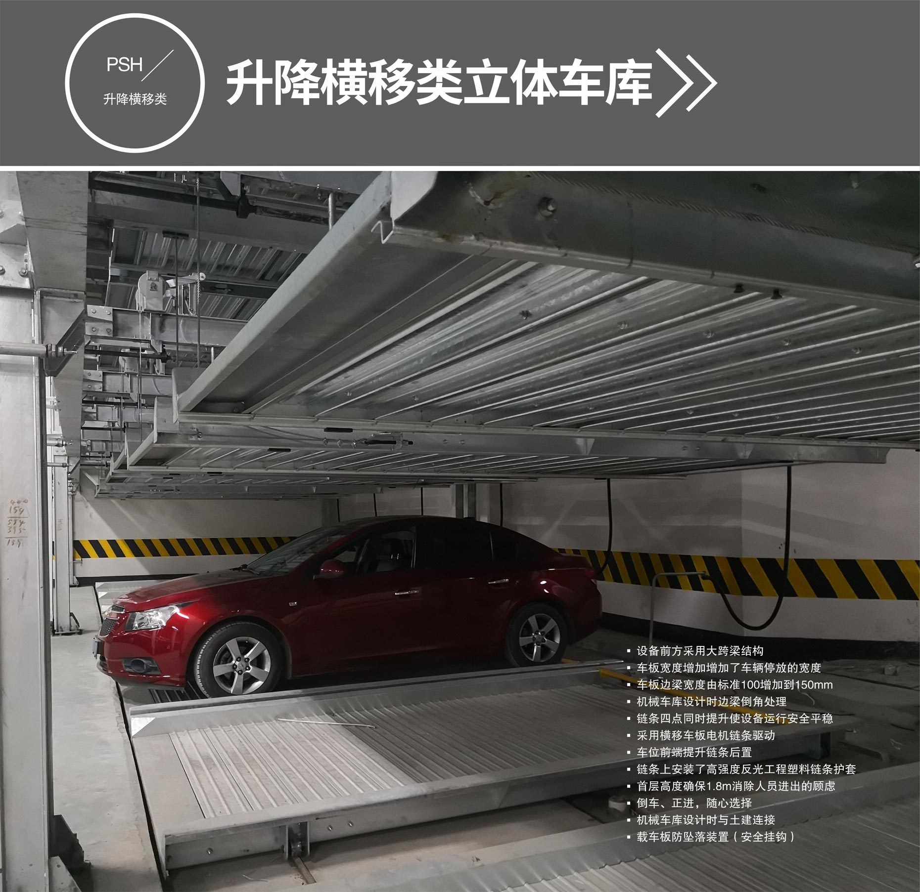 俯仰立體停車過驗收升降橫移式立體車庫