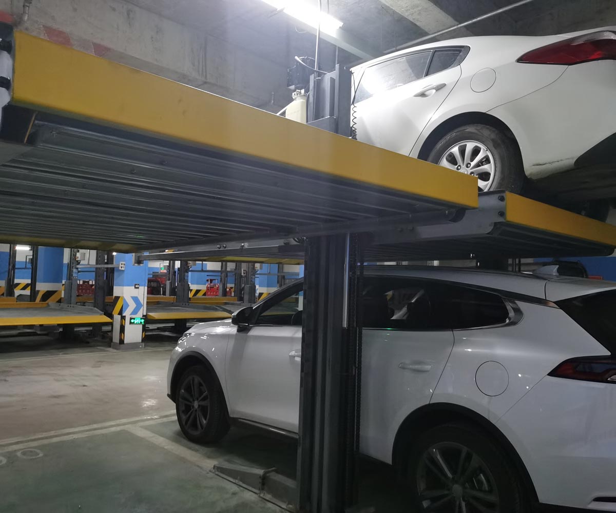 二層升降機(jī)械車庫(kù)租賃兩柱簡(jiǎn)易升降式停車設(shè)備租賃經(jīng)營(yíng)